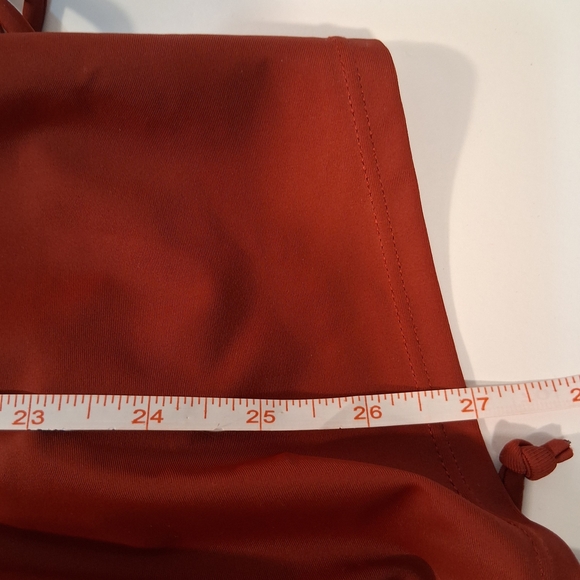 Torrid Rust Halter One Piece Swimsuit - Picture 9 of 9